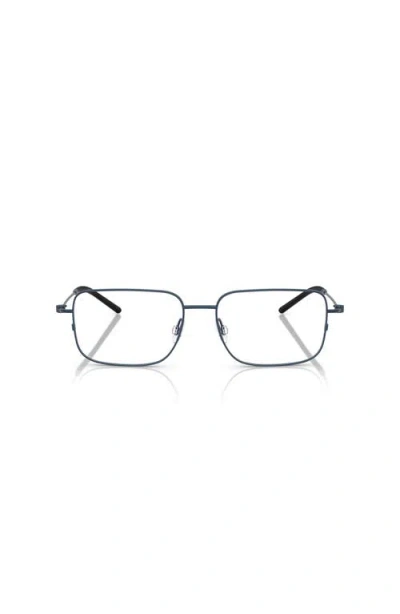 Moncler 54mm Irregular Optical Glasses In Blue
