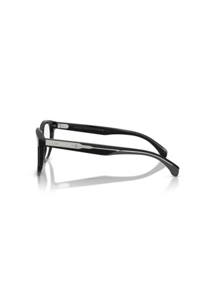 Moncler 50mm Square Optical Glasses In Brown