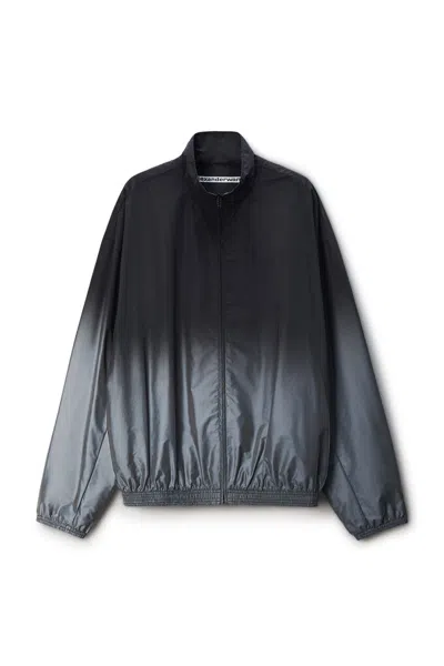Alexander Wang Reflective Track Jacket In Multi