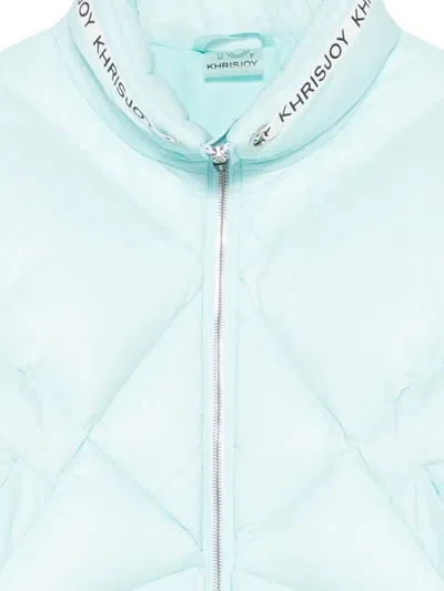 QUILTED LOGO-DETAIL PADDED JACKET