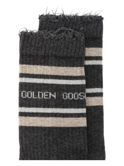 Golden Goose Ribbed Socks In Multi