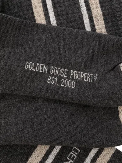 Golden Goose Ribbed Socks In Multi