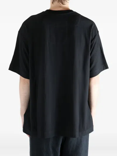 Ziggy Chen Digital Print T-shirt In Black