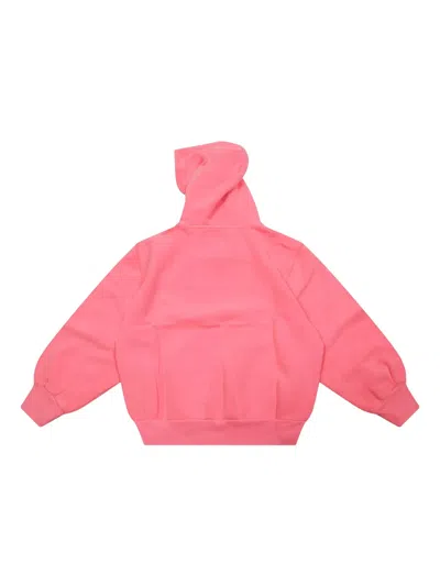 American Vintage Logo-print Hoodie In Pink