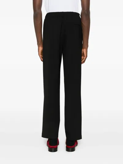 Medeea Wool Trousers In Black