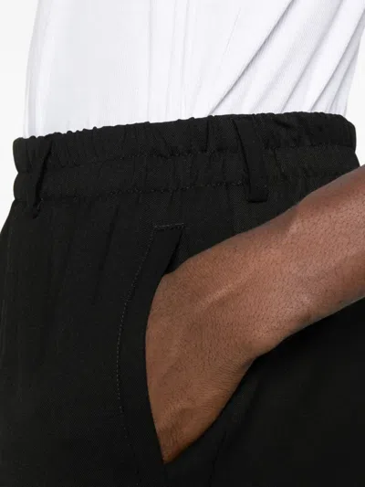 Medeea Wool Trousers In Black