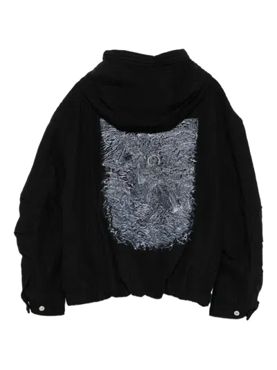 Songzio Hooded Jacket In Black