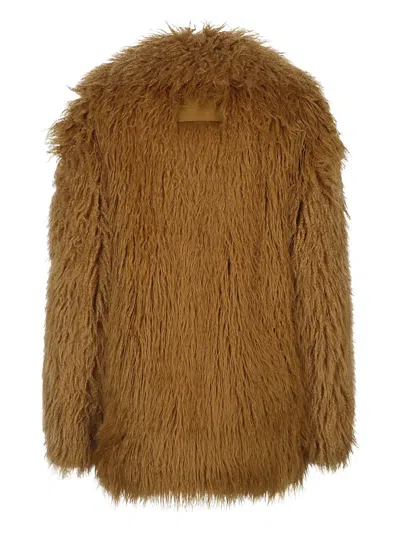 Patrizia Pepe Peacoat In Brown