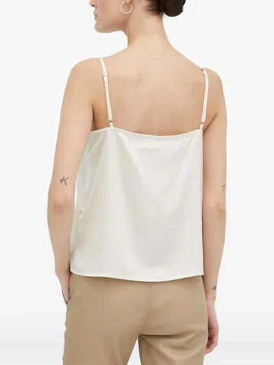 Day Birger Et Mikkelsen Square Neck Top In White