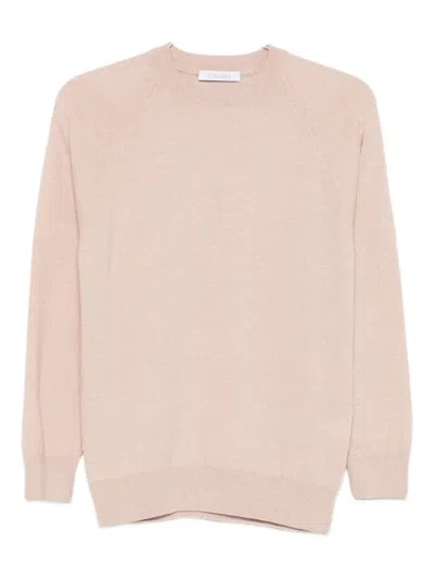 Cruciani Crew Neck Sweater In Neutral