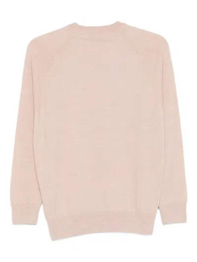 Cruciani Crew Neck Sweater In Neutral