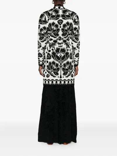 Farm Rio Arabesque Mini Dress In White