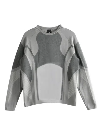Puma X San San Gear Crew Neck Sweater In Gray