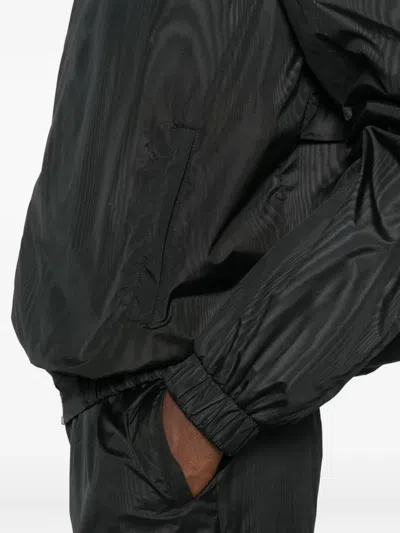Medeea Zip-up Lightweight Jacket In Black