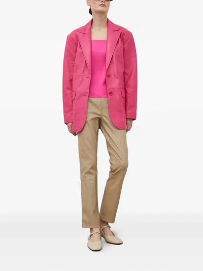 Day Birger Et Mikkelsen Square-neck Top In Pink