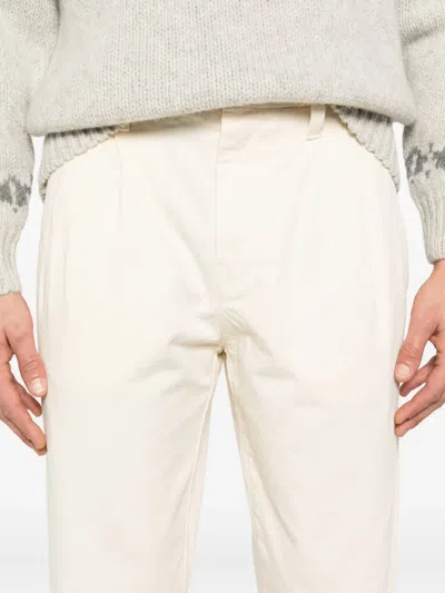C.p. Company C.p.company Pleated Pants In Neutral