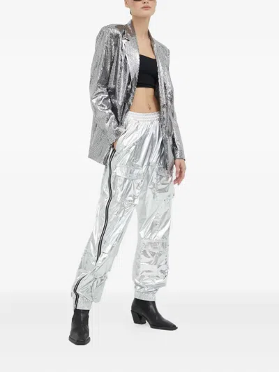 Day Birger Et Mikkelsen Sequined Buttoned Blazer In Gray