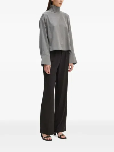 Day Birger Et Mikkelsen High-neck Top In Gray