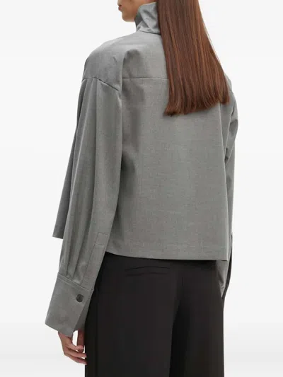 Day Birger Et Mikkelsen High-neck Top In Gray