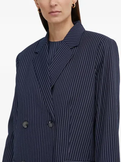 Day Birger Et Mikkelsen Herman Double-breasted Blazer In Blue