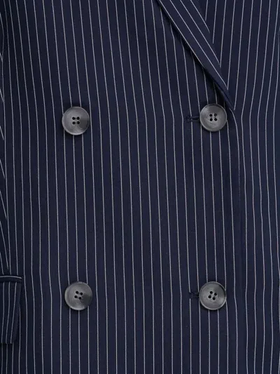 Day Birger Et Mikkelsen Herman Double-breasted Blazer In Blue