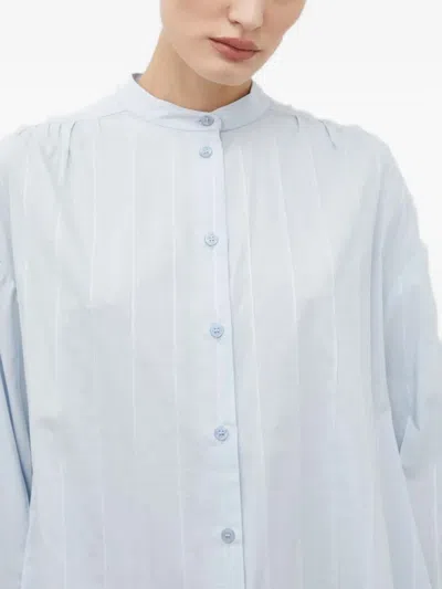 Day Birger Et Mikkelsen Striped Buttoned Shirt In Blue