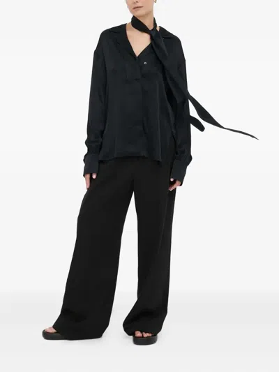 Day Birger Et Mikkelsen Enzo Pleated Trousers In Black