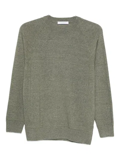 Cruciani Crew Neck Sweater In Green