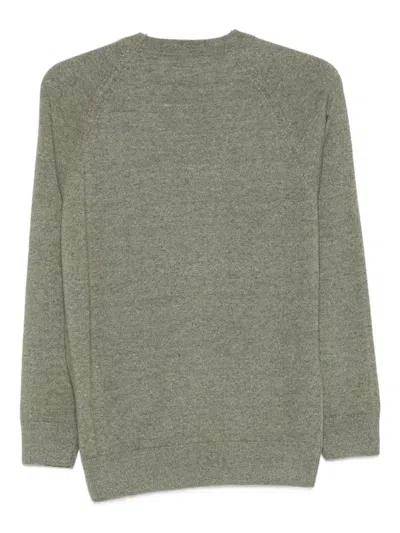 Cruciani Crew Neck Sweater In Green
