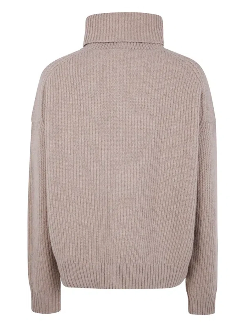 Filippa K 'ribbed' Wool Half Zip Sweater In Neutral | ModeSens