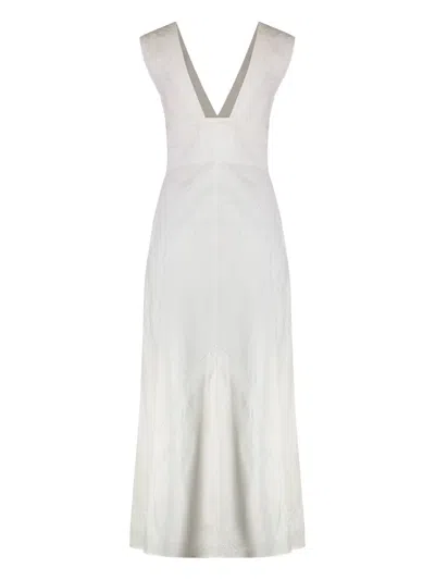 Kristina Ti Cotton Dress In White