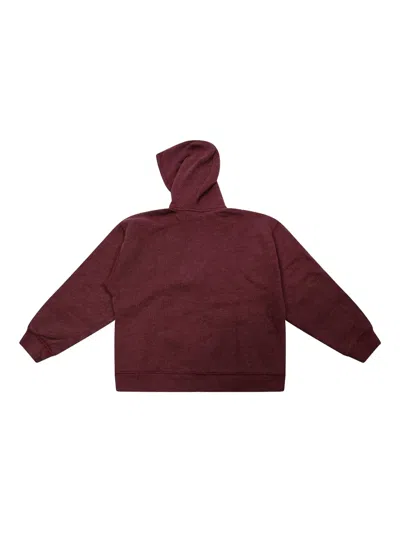 American Vintage Doven Full-zip Hoodie In Red