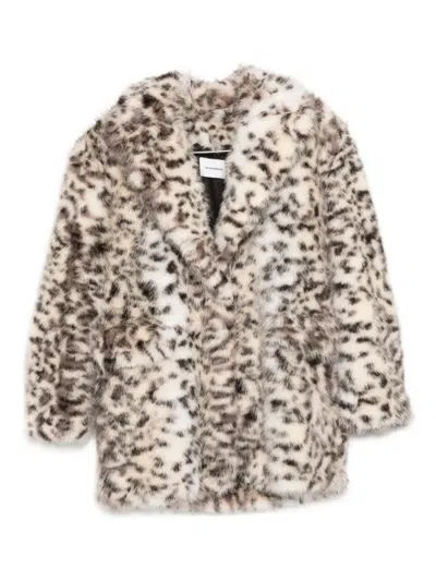 The Andamane Animal-print Coat In Multi