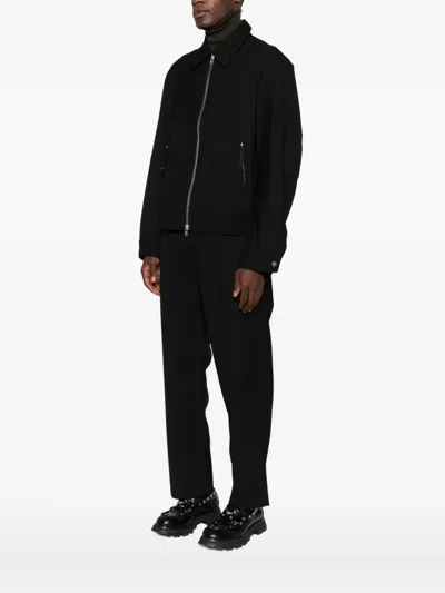 Joe Chia Maul Zip-up Jacket In Black