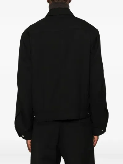 Joe Chia Maul Zip-up Jacket In Black