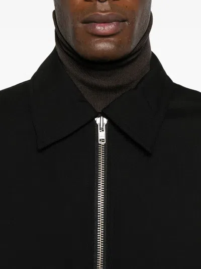 Joe Chia Maul Zip-up Jacket In Black
