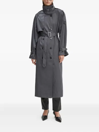 Day Birger Et Mikkelsen Buttoned Trousers In Brown