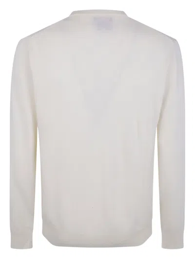 Mc2 Saint Barth Crew Neck Graphic Print Long Sleeve Sweatshirt In Neutral