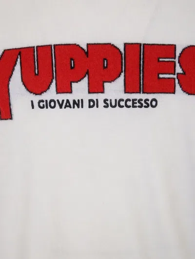 Mc2 Saint Barth Crew Neck Graphic Print Long Sleeve Sweatshirt In Neutral