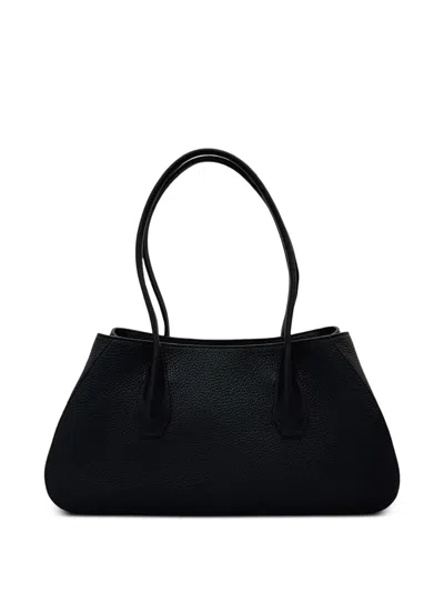 The Row Alger Shoulder Bag In Black