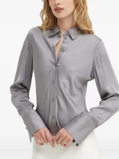 Day Birger Et Mikkelsen Buttoned Shirt In Gray
