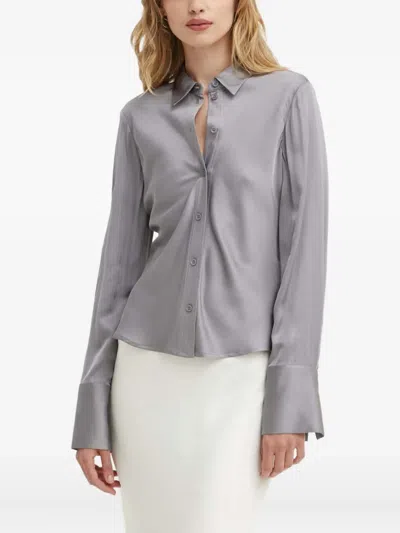 Day Birger Et Mikkelsen Buttoned Shirt In Gray