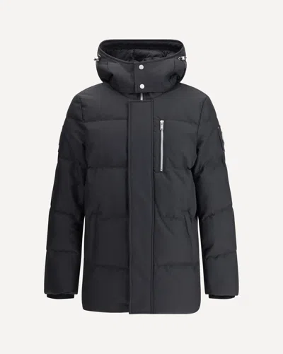 Moose Knuckles Cloud 3q Down Jacket In Black