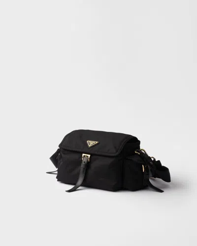Prada Explore Medium Shoulder Bag In Black