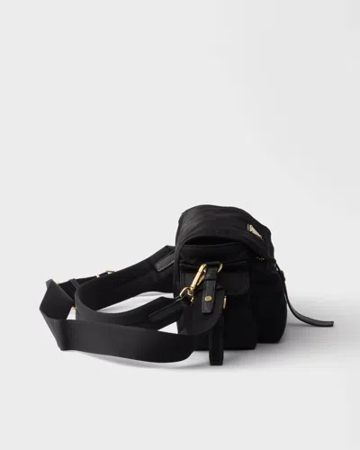Prada Explore Medium Shoulder Bag In Black