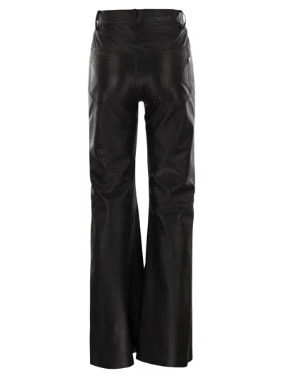 Dondup Five-pocket Trousers In Black