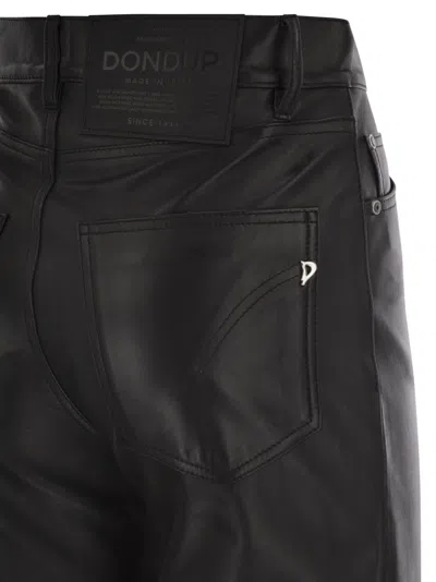 Dondup Five-pocket Trousers In Black