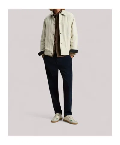 Woolrich Wool Buttoned Shirt Jacket In Neutral