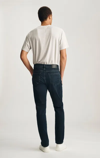 Mavi Steve Athletic Fit In Midnight Organic Vintage In Blue