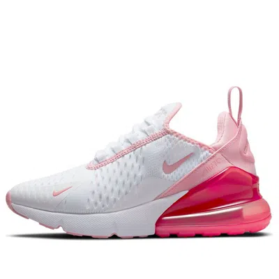 Nike (gs)  Air Max 270 'white Pink Glaze' In Multi